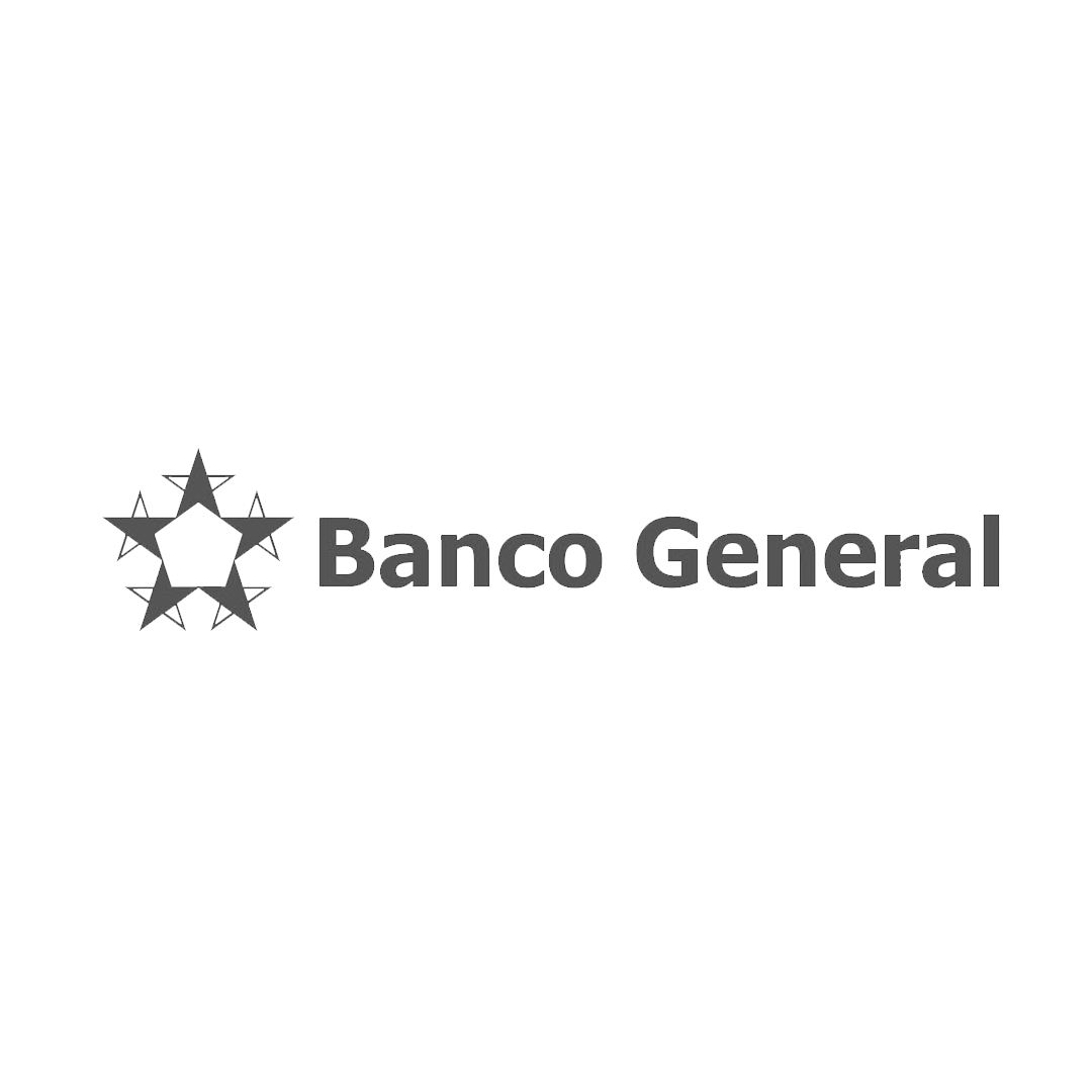 Logos banco general gris